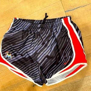 Nike dri-fit size small Miami Marlins shorts